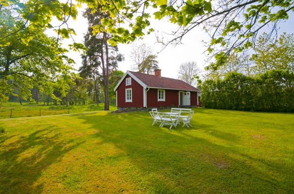 huset ute